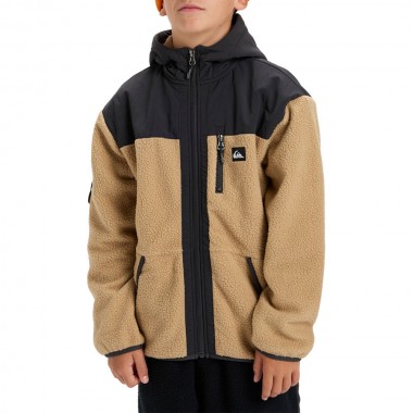 QUIKSILVER BACK TO S SCHOOL YOUTH ZIP FLEECE CORNSTALK