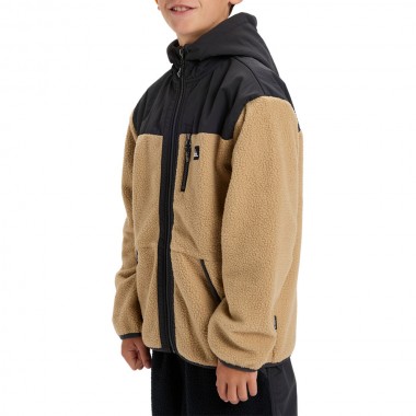 QUIKSILVER BACK TO S SCHOOL YOUTH ZIP FLEECE CORNSTALK