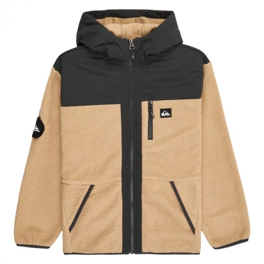 QUIKSILVER BACK TO S SCHOOL YOUTH ZIP FLEECE CORNSTALK
