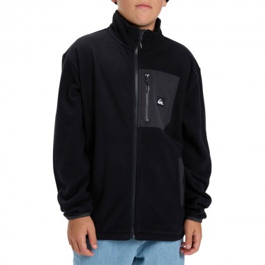 QUIKSILVER ICE FIELDS K ZIP FLEECE BLACK
