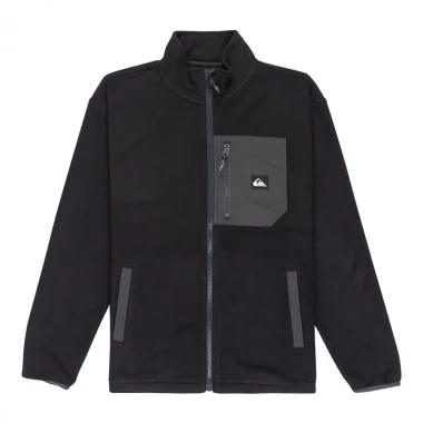 QUIKSILVER ICE FIELDS K ZIP FLEECE BLACK