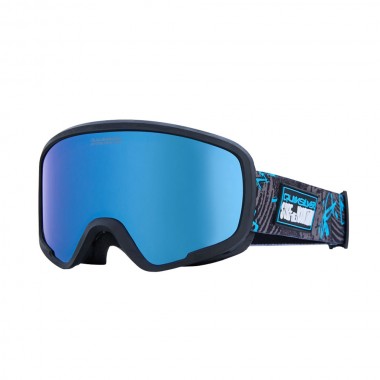 QUIKSILVER SHREDDER K SNOW GOGGLES RAVE MIX/CLUX ML BLUE S3