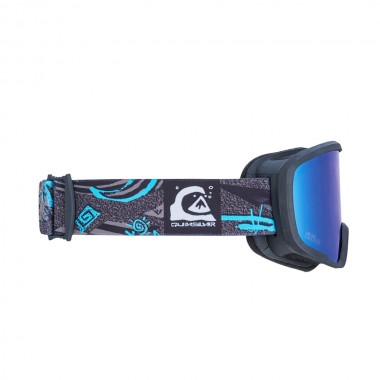 QUIKSILVER SHREDDER K SNOW GOGGLES RAVE MIX/CLUX ML BLUE S3