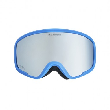 QUIKSILVER SHREDDER K SNOW GOGGLES 3D CHECK/CLUX ML SILVER S3