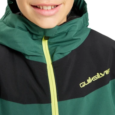 QUIKSILVER TITANO K SNOW JACKET TREKKING GREEN