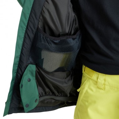 QUIKSILVER TITANO K SNOW JACKET TREKKING GREEN