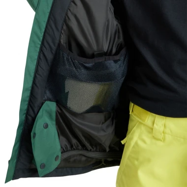 QUIKSILVER TITANO K SNOW JACKET TREKKING GREEN