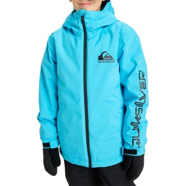 QUIKSILVER MISSION K SNOW JACKET HORIZON BLUE