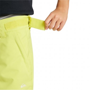 QUIKSILVER ESTATE K SNOW PANTS YELLOW PLUM