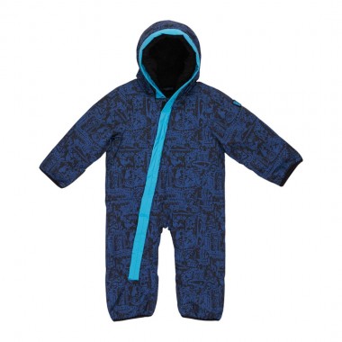 QUIKSILVER BABY SNOW SUIT ROCK AND ROLL TRUE BLACK