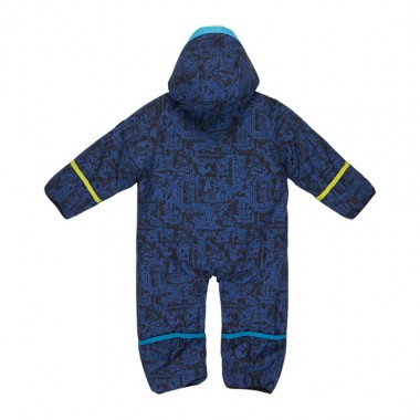 QUIKSILVER BABY SNOW SUIT ROCK AND ROLL TRUE BLACK