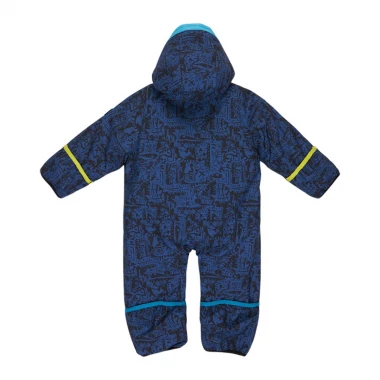 QUIKSILVER BABY SNOW SUIT ROCK AND ROLL TRUE BLACK