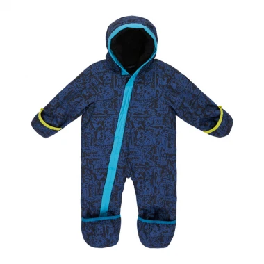 QUIKSILVER BABY SNOW SUIT ROCK AND ROLL TRUE BLACK