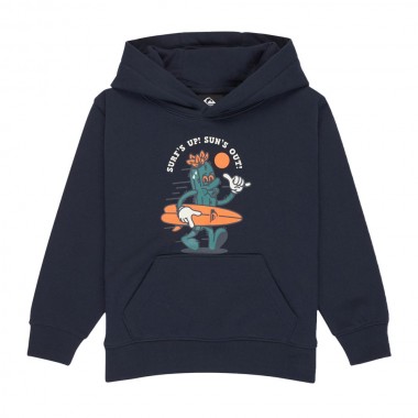 QUIKSILVER GRAPHIC K HOODIE DARK NAVY