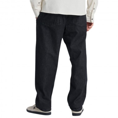 QUIKSILVER TAXER REGULAR DENIM PANTS BLACK