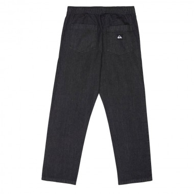 QUIKSILVER TAXER REGULAR DENIM PANTS BLACK