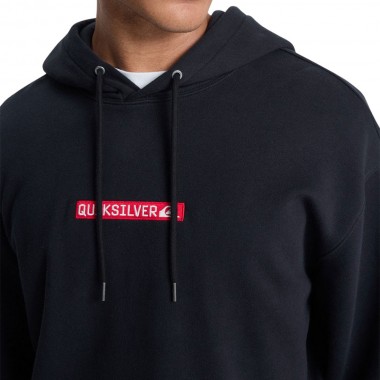 QUIKSILVER DNA HOODIE BLACK