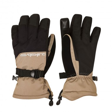 QUIKSILVER MISSION SNOW GLOVES FALLEN ROCK