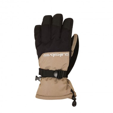 QUIKSILVER MISSION SNOW GLOVES FALLEN ROCK