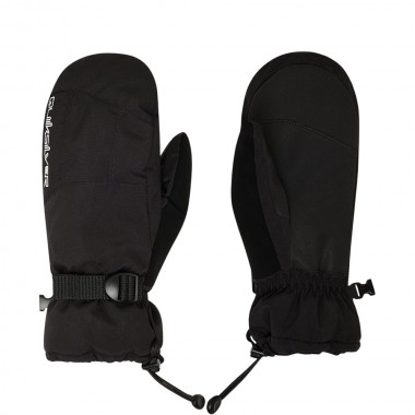 QUIKSILVER MISSION SNOW MITTENS BLACK