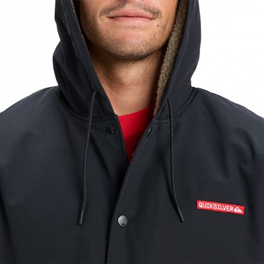 QUIKSILVER RAIN CLOUD 3K JACKET BLACK