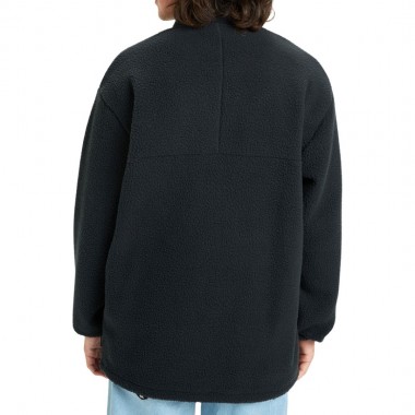 QUIKSILVER CLEAN COAST ZIP FLEECE BLACK