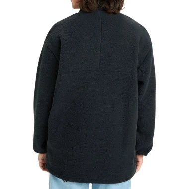 QUIKSILVER CLEAN COAST ZIP FLEECE BLACK