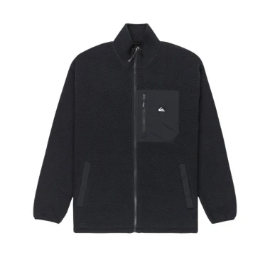 QUIKSILVER CLEAN COAST ZIP FLEECE BLACK