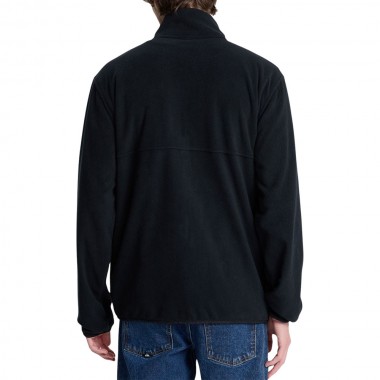 QUIKSILVER NO DESTINATION ZIP FLEECE BLACK