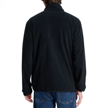 QUIKSILVER NO DESTINATION ZIP FLEECE BLACK