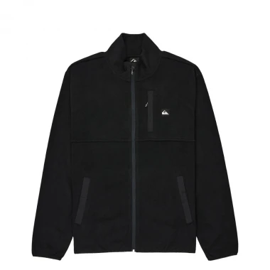 QUIKSILVER NO DESTINATION ZIP FLEECE BLACK