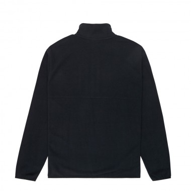QUIKSILVER NO DESTINATION HALF ZIP FLEECE BLACK