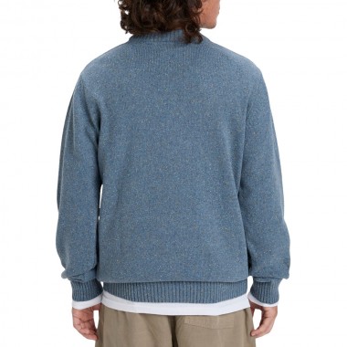 QUIKSILVER SLOW SONG NEPPY SWEATER ASHLEY BLUE