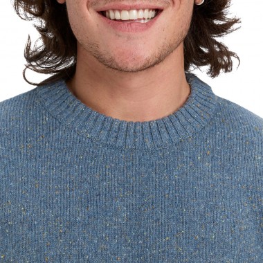 QUIKSILVER SLOW SONG NEPPY SWEATER ASHLEY BLUE