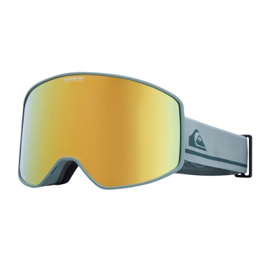 QUIKSILVER STORM SNOW GOGGLES DARK IVY/CLUX ML GOLD S3