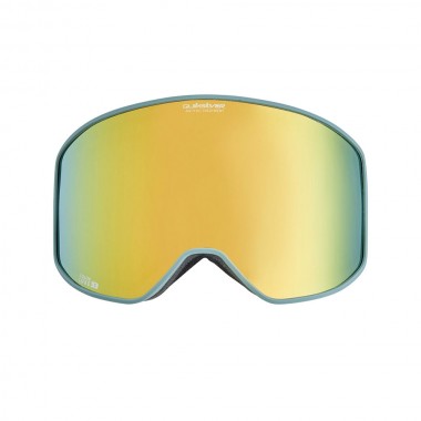 QUIKSILVER STORM SNOW GOGGLES DARK IVY/CLUX ML GOLD S3