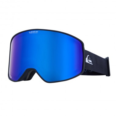 QUIKSILVER STORM SNOW GOGGLES BLACK/BLACK CLUX ML BLUE S3