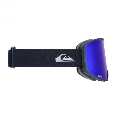 QUIKSILVER STORM SNOW GOGGLES BLACK/BLACK CLUX ML BLUE S3