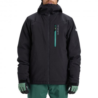 QUIKSILVER TITANO SNOW JACKET TRUE BLACK