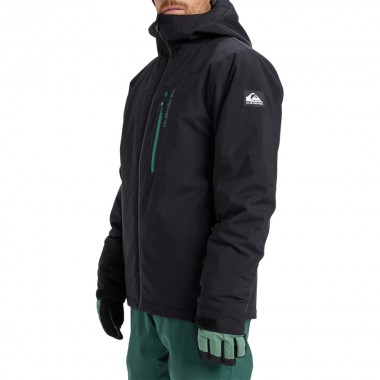 QUIKSILVER TITANO SNOW JACKET TRUE BLACK