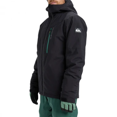 QUIKSILVER TITANO SNOW JACKET TRUE BLACK