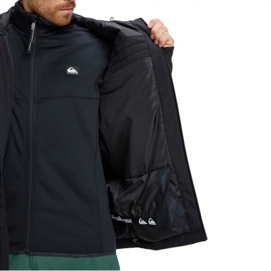 QUIKSILVER TITANO SNOW JACKET TRUE BLACK