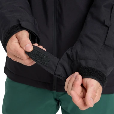 QUIKSILVER TITANO SNOW JACKET TRUE BLACK