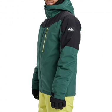 QUIKSILVER TITANO SNOW JACKET TREKKING GREEN