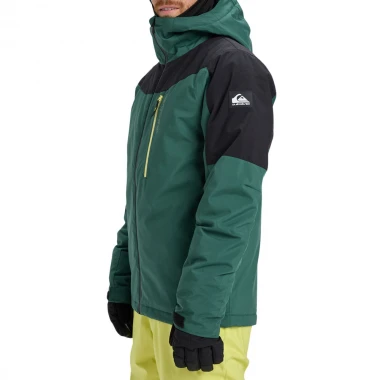 QUIKSILVER TITANO SNOW JACKET TREKKING GREEN