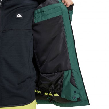 QUIKSILVER TITANO SNOW JACKET TREKKING GREEN