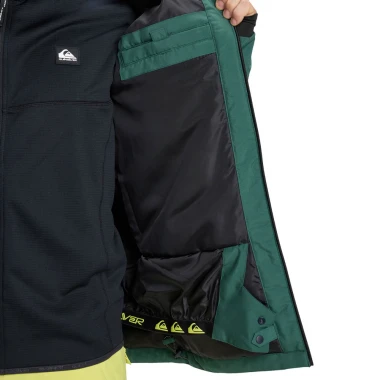 QUIKSILVER TITANO SNOW JACKET TREKKING GREEN