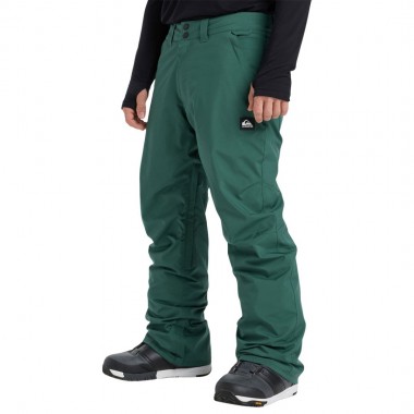 QUIKSILVER ESTATE SNOW PANTS TREKKING GREEN