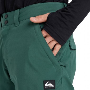 QUIKSILVER ESTATE SNOW PANTS TREKKING GREEN