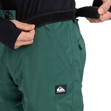 QUIKSILVER ESTATE SNOW PANTS TREKKING GREEN